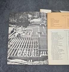 2 Vintage Home Building Plans Retro 1959-61 Home Framing/Plank/Beam Books