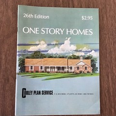 1990s Vintage Contemporary Home Plans HOUSE Floor Plans Book SEE INDEX One Story