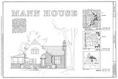 Architectural House Plans – Tudor style home full of charm – 3 bedrooms, sunroom