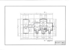 Full Set of two story 4 bedroom house plans 2,944 sq ft