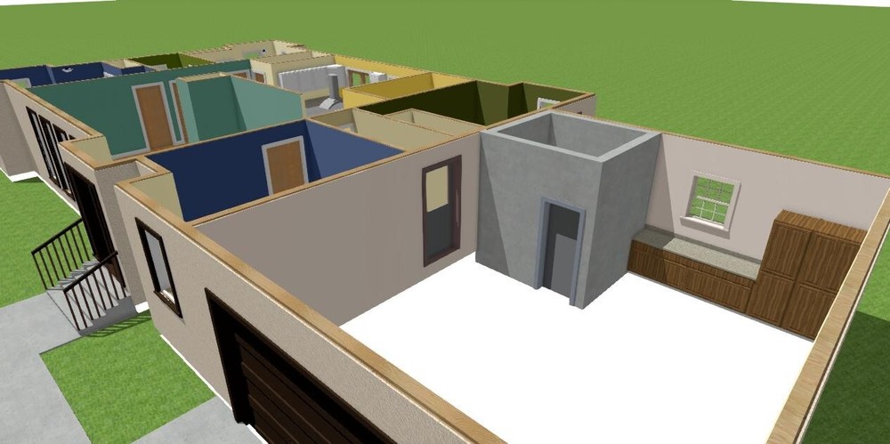 Safe Room Emergency Shelter, Construction Plans, Wood, Concrete, Masonry, Design