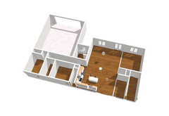 Ridgeway House Plan 1,512 SQFT 3 BED 2 BATH Ranch Printed Plan Set With GARAGE
