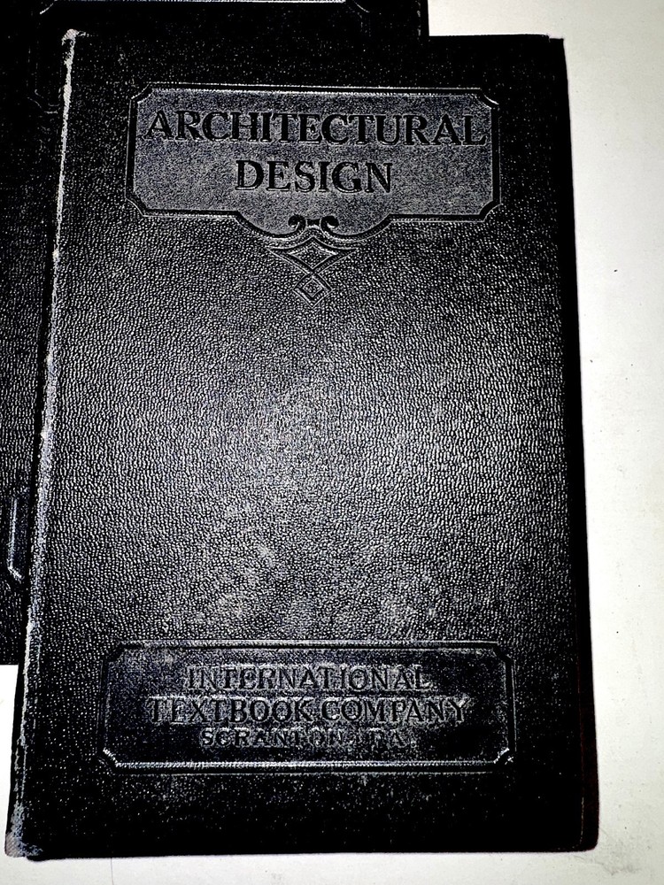 1940 Vintage ICS Architectural Design & House Planning Course Books Color Plates