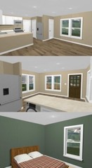 16×30 House — 1 Bedroom 1 Bath — PDF Floor Plan — 480 sq ft — Model 1B