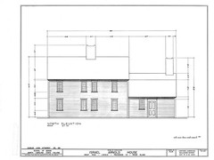 Traditional Colonial Style Home plans, wood frame house, 4 bedrooms