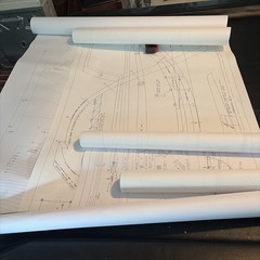 Joel White Haven 12 1/2 Sailboat Boatbuilding Plans 8 Large Sheets Detailed