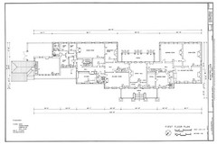 Montpelier, a Southern Colonial Country Mansion, printed architectural plans