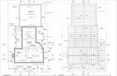 Construction Documents for 3-Bedroom 2-Story American Farmhouse – 1945 sqft