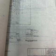 RARE Blueprints of Magnus Farm Historic Farm Rest Home Arlington Heights, IL VTG