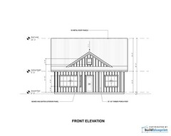 30 x 30 American Cottage Architectural & Construction Plans – PDF Download