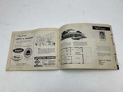 Vintage HOME PLANS BOOK Parade of Homes Mid Century Modern ranch house blueprint