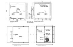 24’X24′ TWO CAR GARAGE FLAT ROOF WITH DECK 18-2424DECK