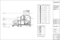 40’x45’ 3 Bed, 3 Bath Modern Cottage Architectural Build Plans PDF Download.