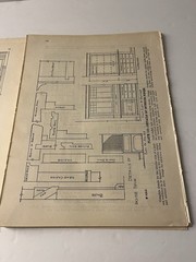 Original 1912 William A. Radford Interior Construction Plates Lot of 14