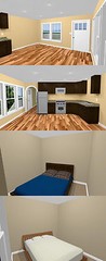 36×40 Apartment with 1-Car 1-RV Garage — PDF Floor Plan — 901 sqft — Model 1