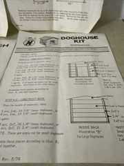 Vintage Handyman Kits Lot Of 4 Dog House Workbench Garage Tool