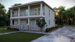 BLUEPRINTS AMERICAN FOURSQUARE 2-STORY PLAN ARCHUP #125