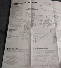 Vintage 1978 Colonial Dollar House Layout Plans By Stanley, “As See On TV”