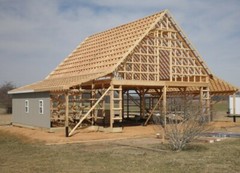 All-Purpose Pole-Barn Blueprints – Three Sets of Ashville Barn Plans (eB-221×3)