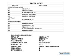 32×38 Modern Lean Cabin Custom Architectural Plans 1216SF – PDF Download