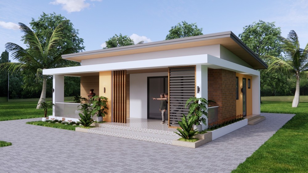 30×26 Small House Plan 2 Beds 2 Baths | 9×8 Mt Tiny Home CAD PDF & A4 Hard Copy