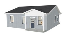 Complete Construction Plans PDF for residence or cabin 1024 SF 2BR 1B 1/4″ Scale