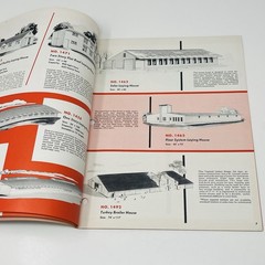 1960 Poultry Brooder Range Laying Shed Barn House Equipment Plans Blueprints