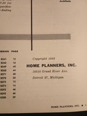 1952 Dok Builders 55 Home Plans Grand Rapids Michigan