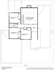 Full Set of two story 4 bedroom house plans 2,819 sq ft