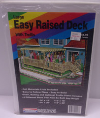 Garlinghouse Large Easy Rasied Deck Project Plan Blueprints Do It Yourself