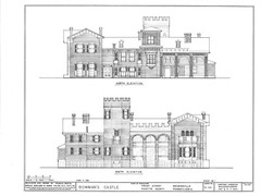 Tudor Style Victorian castle, detailed house plans