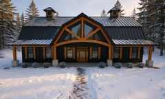 2400 Sqft Modern Barndominium 4bd/2.5ba – Construction Plans – PDF