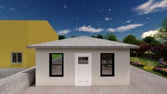 20’x20′ ADU Building Plans with Architectural, Elect,, Plumbing, and HVAC Design