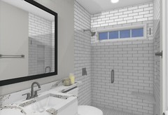 Garage Apartment (ADU) – 1 BR/1BA w/ Loft – Full House Plans, Blueprints #30010B