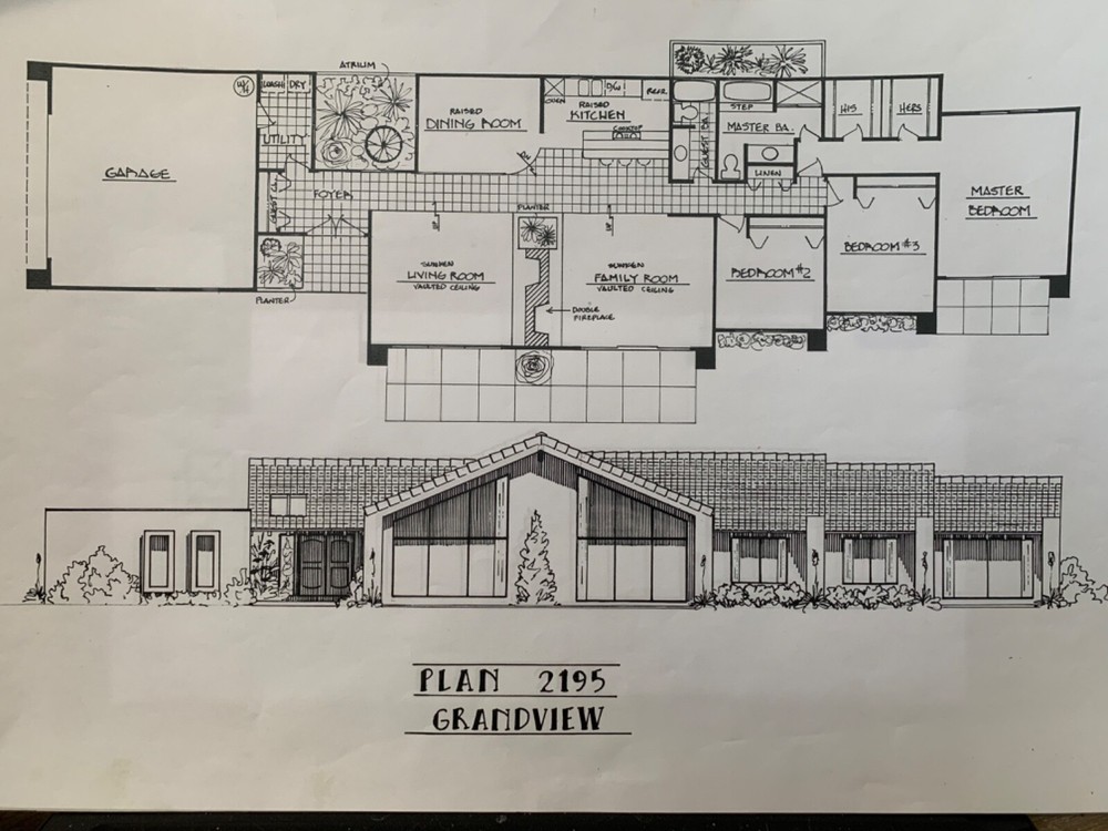 3 Bedroom Grand View Home Construction Plans