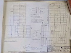 Vtg Vermont Log Buildings Shire 53- 26 Scale Blueprints Log Home 1977 (16) Pages