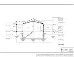 Full Set of single story 3 bedroom house plans 1,813 sq ft