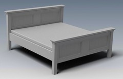 BUILDING PLANS FOR CRAFTON KING SIZE TIMBER BED – MAKE YOUR OWN & SAVE $$$