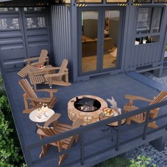 Container house plans – 2 bedrooms – 1 bathroom – Digital PDF File