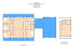 2400 Sqft Modern Barndominium 4bd/2.5ba/2 car garage – Arch Plans – PDF