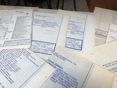 14 Vintage Firestone Tire And Rubber Blue Prints Rare 1980’s