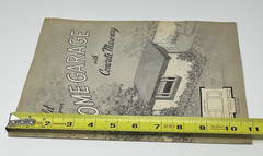 1949 Portland Cement Build Your Home Garage With Concrete Masonry Blueprint Plan
