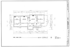 Victorian style home, wrap-around porch, 3 bedrooms, architectural prints