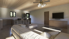 Barndominium, 2 Bedroom 2 Bath 1200 sq ft Floor Plan, 25’x48 | PDF DOWNLOAD