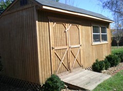 10X20 SALTBOX WOOD STORAGE GARDEN SHED PLANS 26 STYLES, GABLE GAMBREL, 8, 12, 16