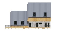 35’x65′ 4 Beds, 4 Bath Double A-Frame Architectural Build Plans PDF Download