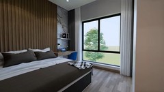 43×40 Feet House Plan 13×13.4 Meter 4 Beds 3 Bath CAD, PDF Files & A4 Hard Copy