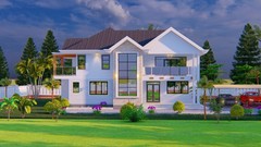 4 Bedroom House Plan [modern ]