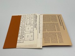 Vintage Better Homes & Garden Furniture Arrangement Kit Unused Ephemera 1981