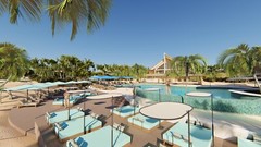 Island Paradise Resort & Tiki Bar Compound Design | SketchUp | Mee Studio